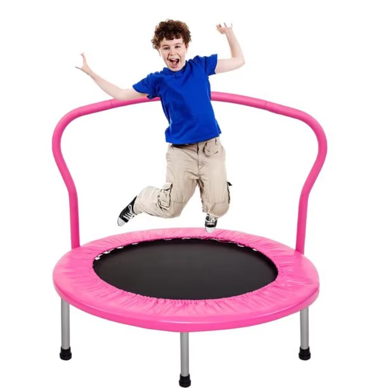 Trampoline Mini Indoor - 40'' Mini Round Indoor Kids Trampoline