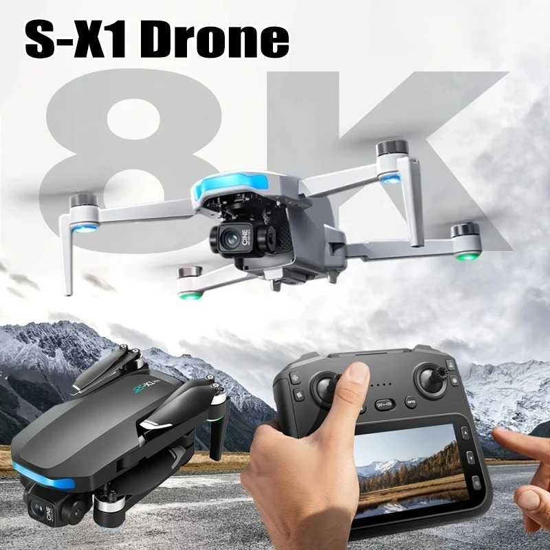 Toys For Kids Video - Original S-X1 Drone 8K HD Professional