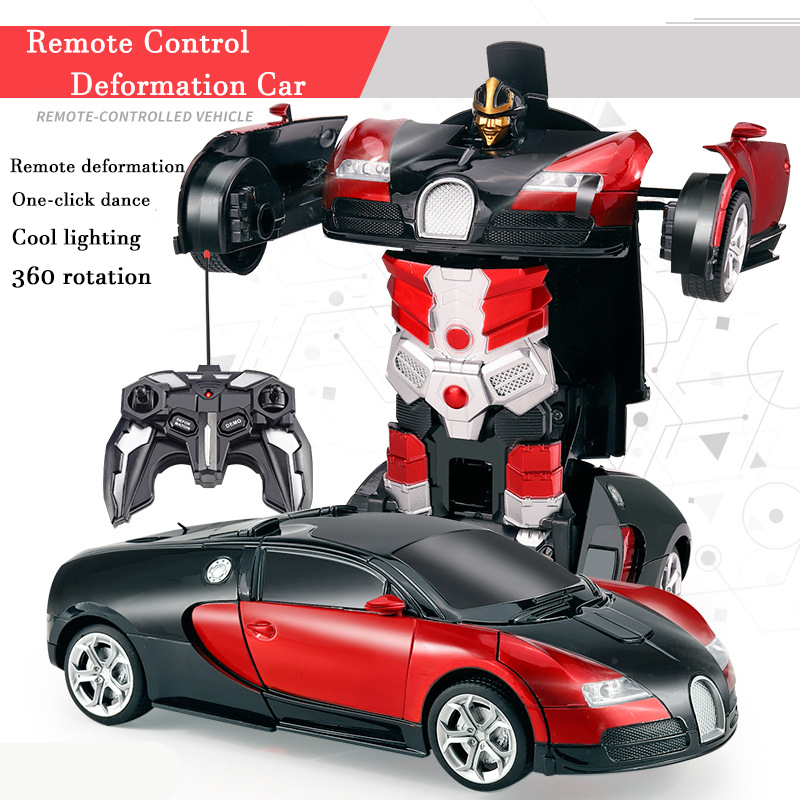 Kids Toys Supplier - 2in1 Electric RC Car Transformation Robots