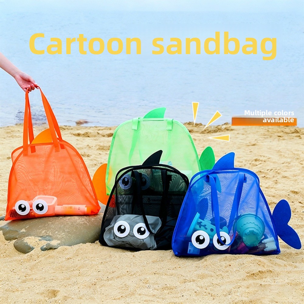 Kids Toys Animal - Kids Mesh Beach Bags Colorful Cartoon