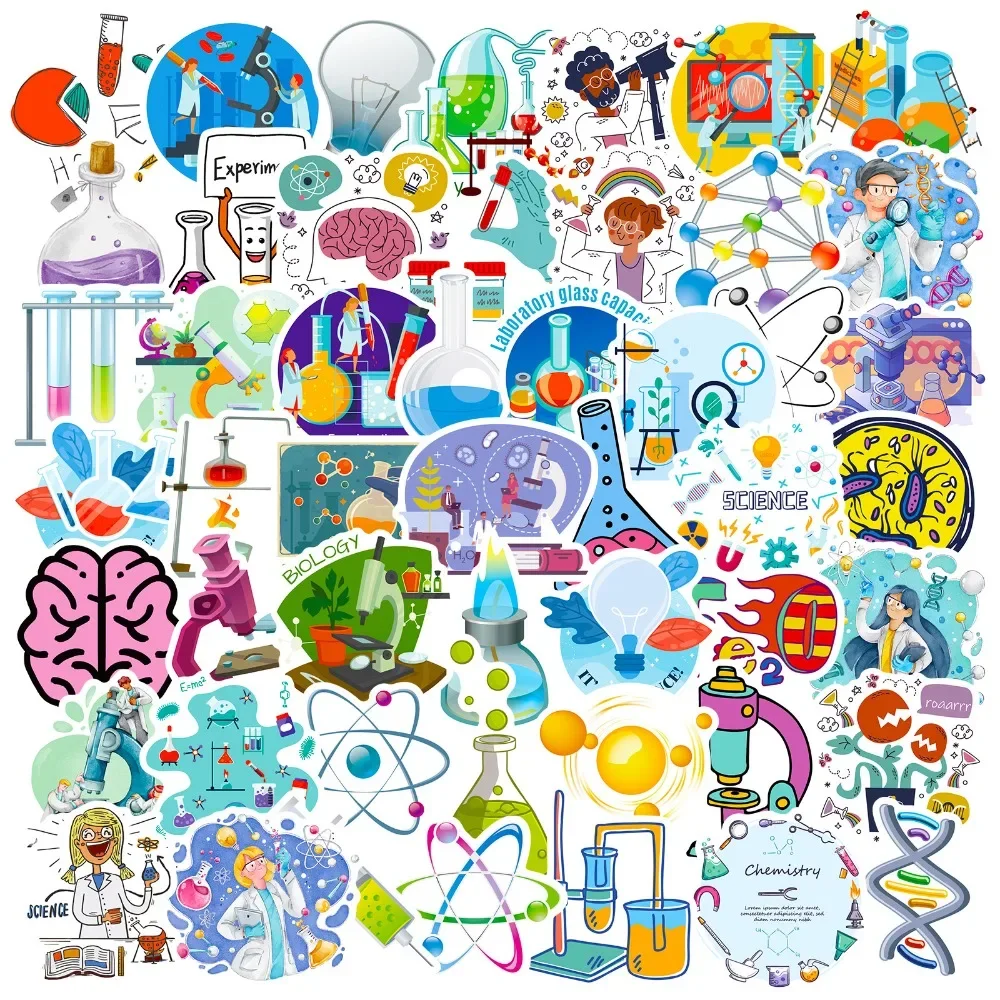 50PCS Cartoon Science Lab Stic - Kids Toys Vintage 评论和价格