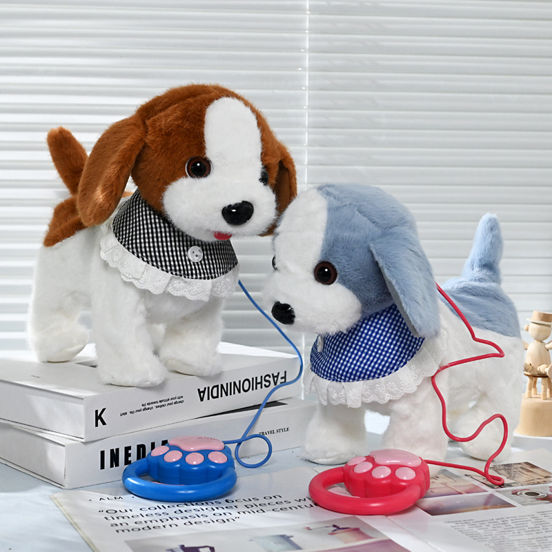 Pull String Electric Puppy Sof - Kids Toys Dog 评论和价格