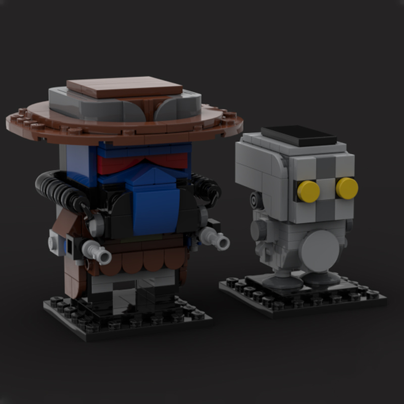335pcs MOC Cad Bane Todo Brick - Kids Toys Cad Block 评论和价格