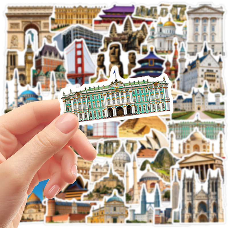 50PCS Famous City Landmark Tra - Kids Toys Vintage 评论和价格