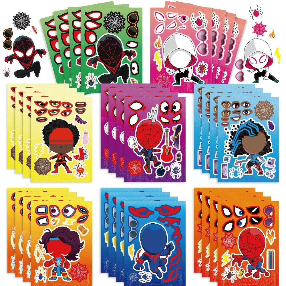 8/24pcs Spider Man  Puzzle Sti - Kids Toys Supplier 评论和价格