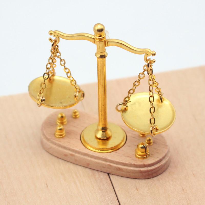 Dollhouse Vintage Balance Scal - Kids Toys House 评论和价格