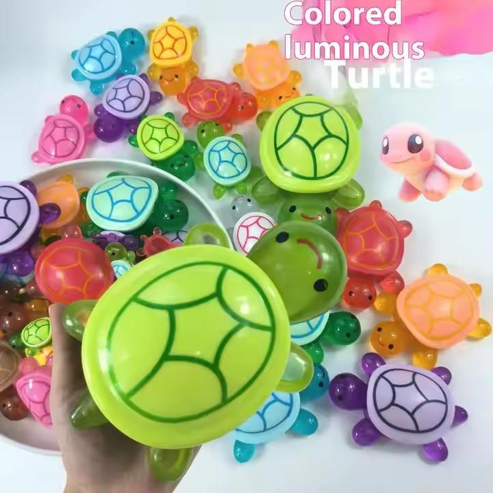 1/100pcs Coloful Random Lumino - Kids Toys Little People 评论和价格