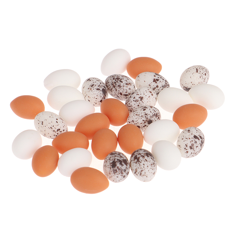 10pcs Dollhouse Miniature Simu - Kids Toys Play Egg 评论和价格