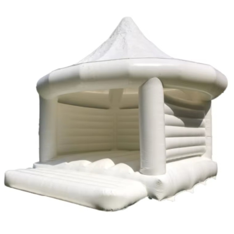 Inflatable White Wedding Bounc - Kids Toys House 评论和价格