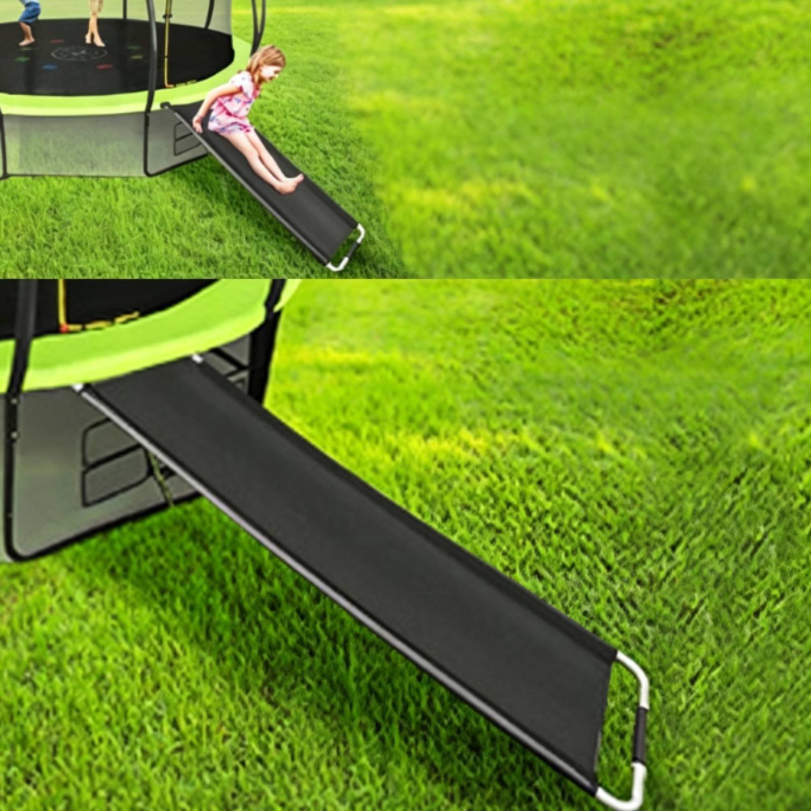 Kids Trampoline with Slide Ind - Trampoline Mini Indoor 评论和价格