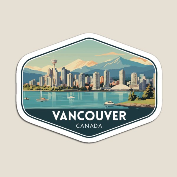 Vancouver Canada Travel Art  M - Kids Toys Canada 评论和价格