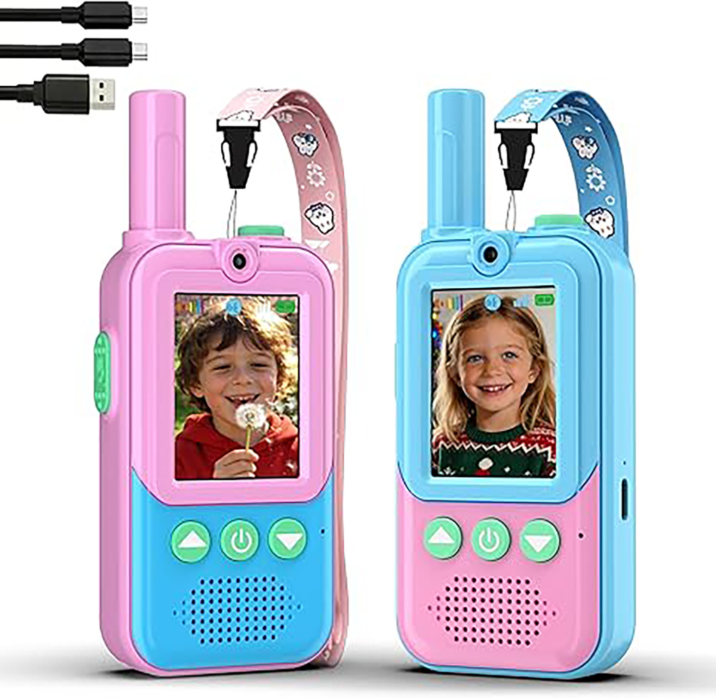 Rechargeable Kids Video Walkie - Toys For Kids Video 评论和价格
