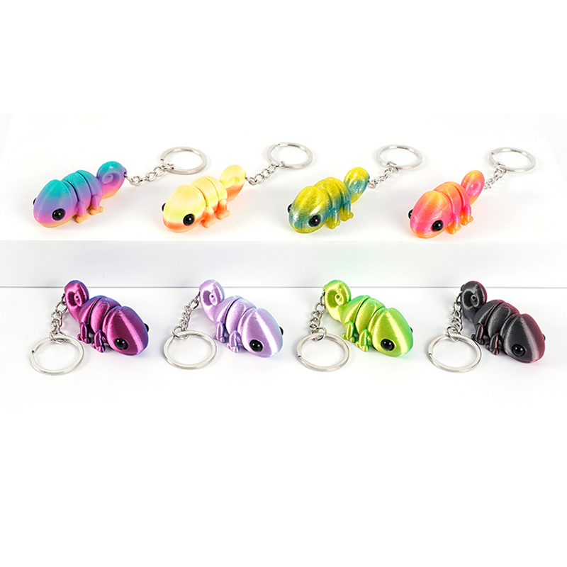 Quirky 3D Print Chameleon Keyc - Kids Quirky Toys 评论和价格