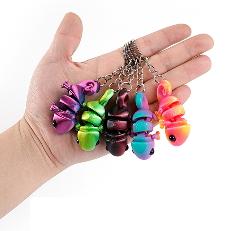 Quirky 3D Print Chameleon Keyc - Kids Quirky Toys 评论和价格