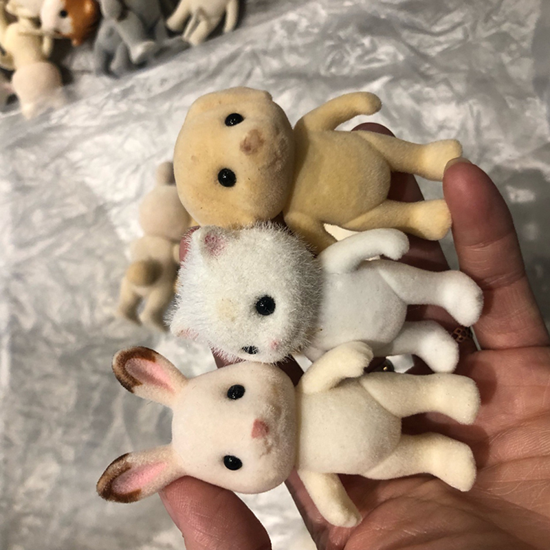 1PCS Forest Family Animal Figu - Kids Toys Dog 评论和价格