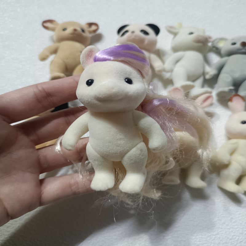 1PCS Forest Family Animal Figu - Kids Toys Dog 评论和价格