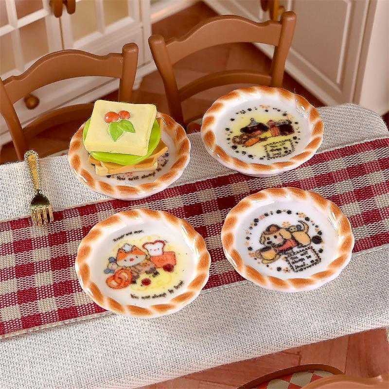 10Pcs/set Dollhouse Miniature  - Kids Toys House 评论和价格