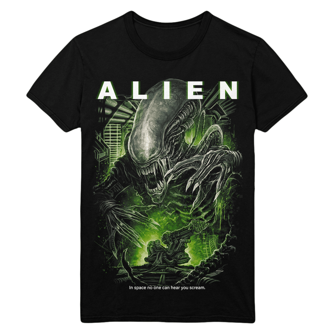 2026 SUMMER Alien T-Shirt fami - Xenomorph Kids Toys 评论和价格