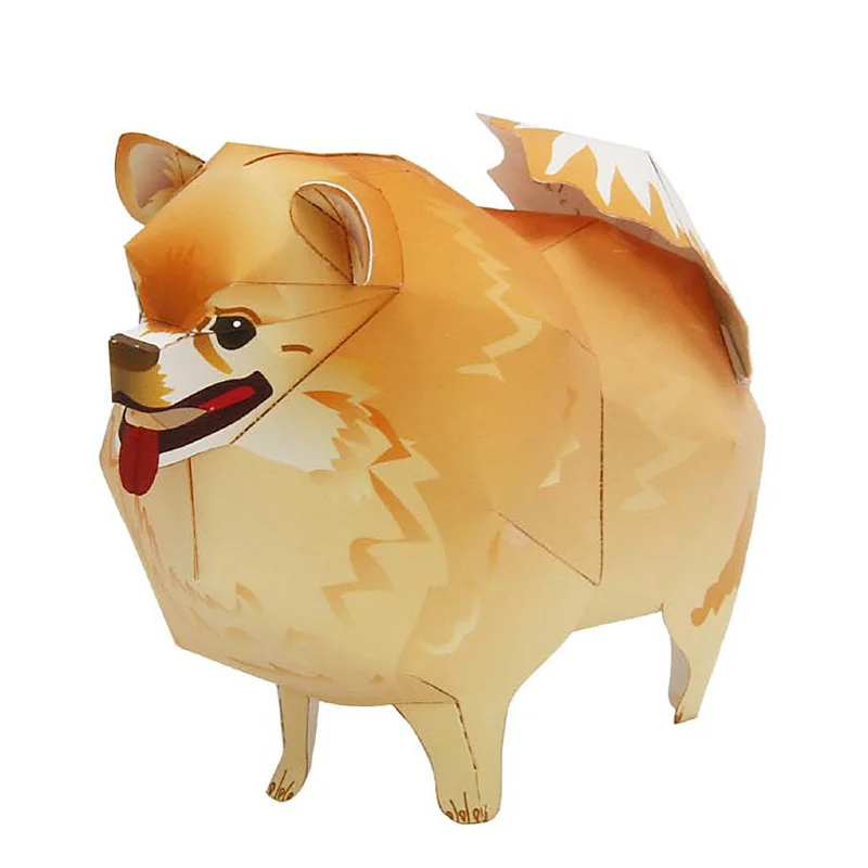 Pomeranian Dog Folding Origami - Kids Toys Dog 评论和价格