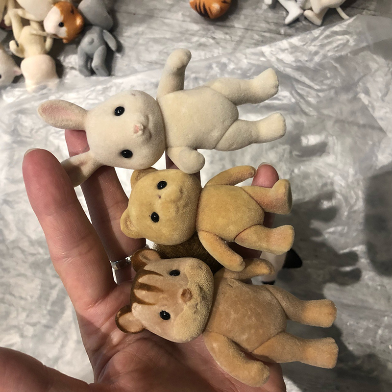 1PC Random Forest Family Anima - Kids Toys Dog 评论和价格