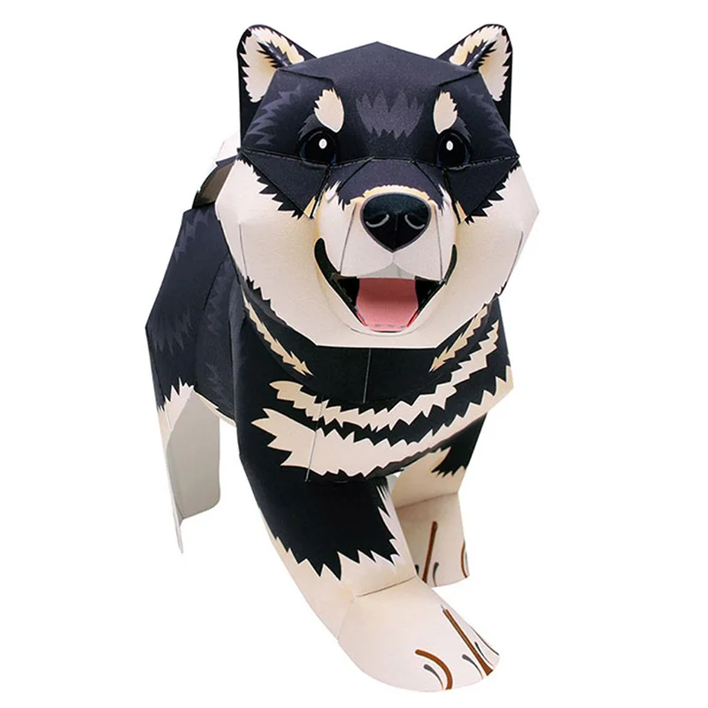 Black Shiba Inu Dog Handmade O - Kids Toys Dog 评论和价格