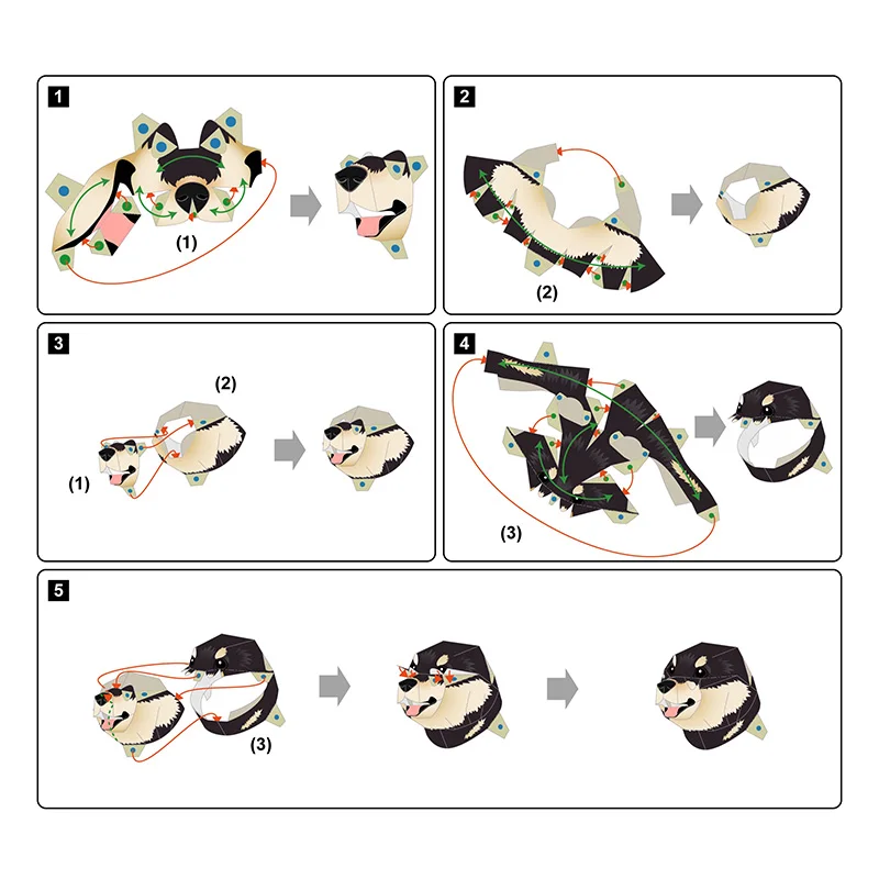 Black Shiba Inu Dog Handmade O - Kids Toys Dog 评论和价格