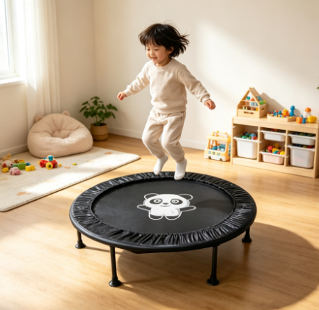 Panda Print Mini Trampoline fo - Trampoline Mini Indoor 评论和价格
