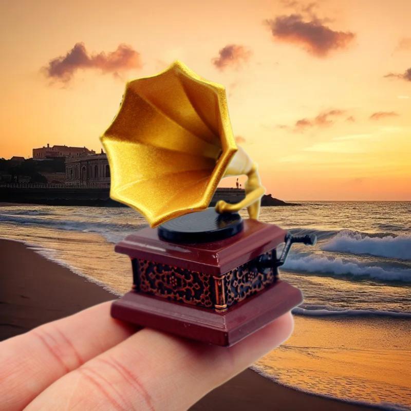 Dollhouse Vintage Phonograph M - Kids Toys House 评论和价格
