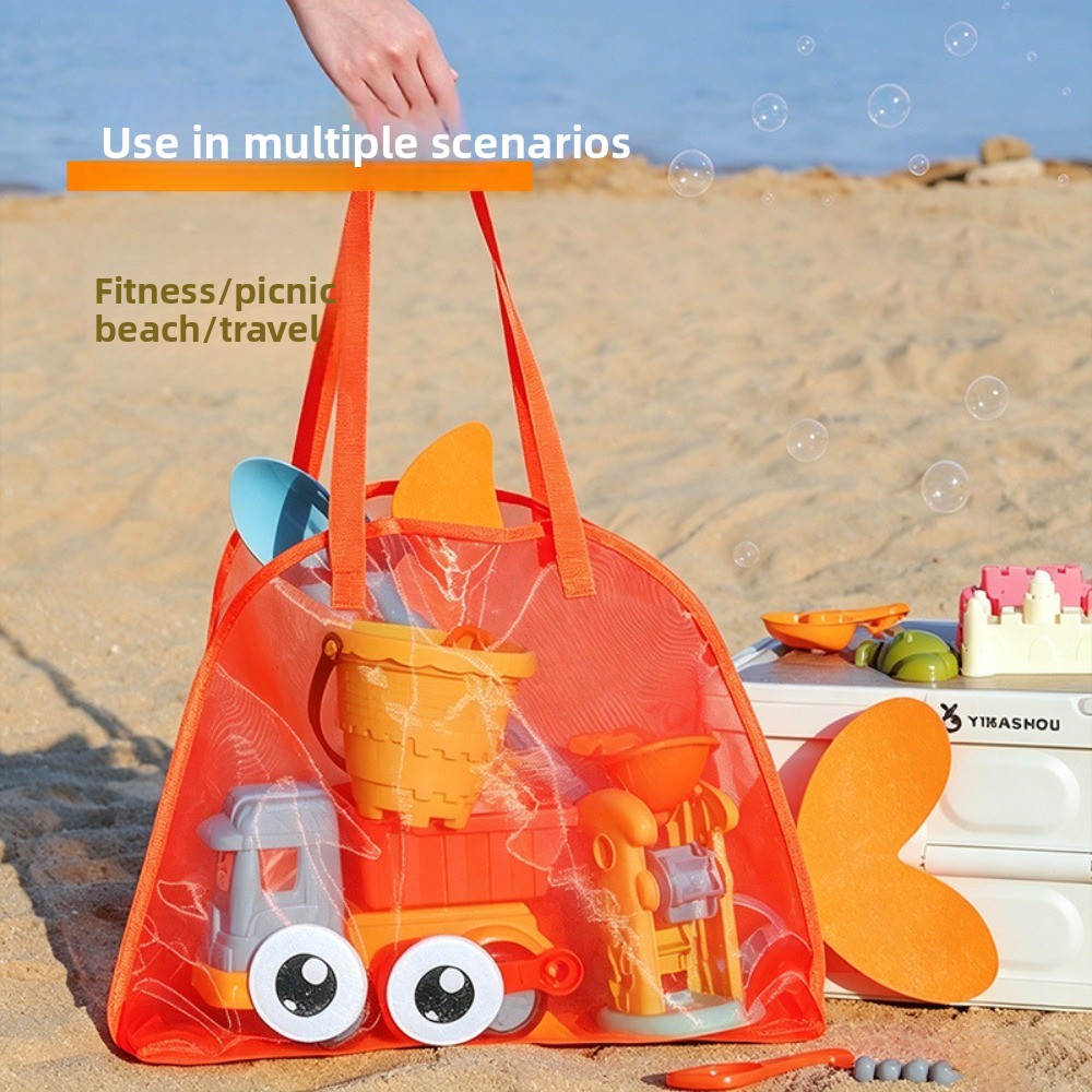 Kids Mesh Beach Bags Colorful  - Kids Toys Animal 评论和价格