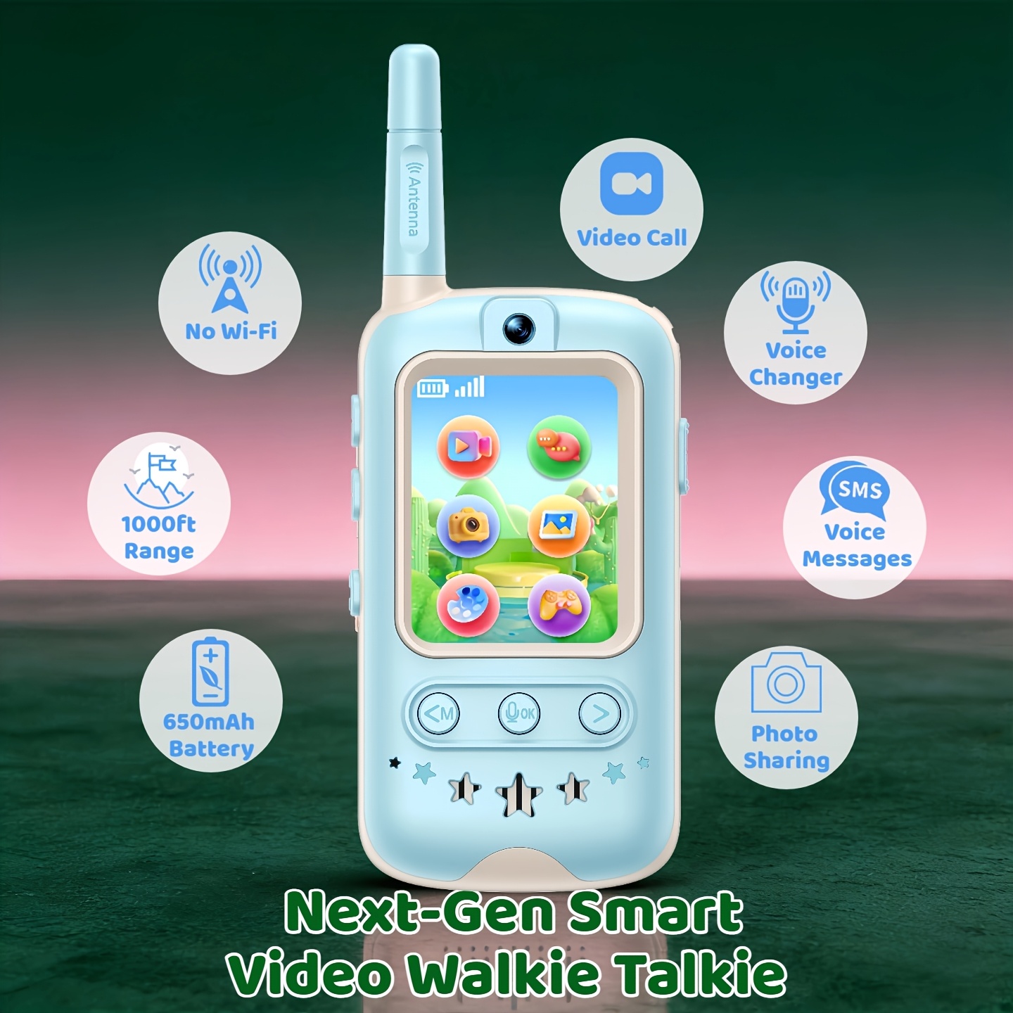 Video Walkie Talkie Gift Set 2 - Toys For Kids Video 评论和价格