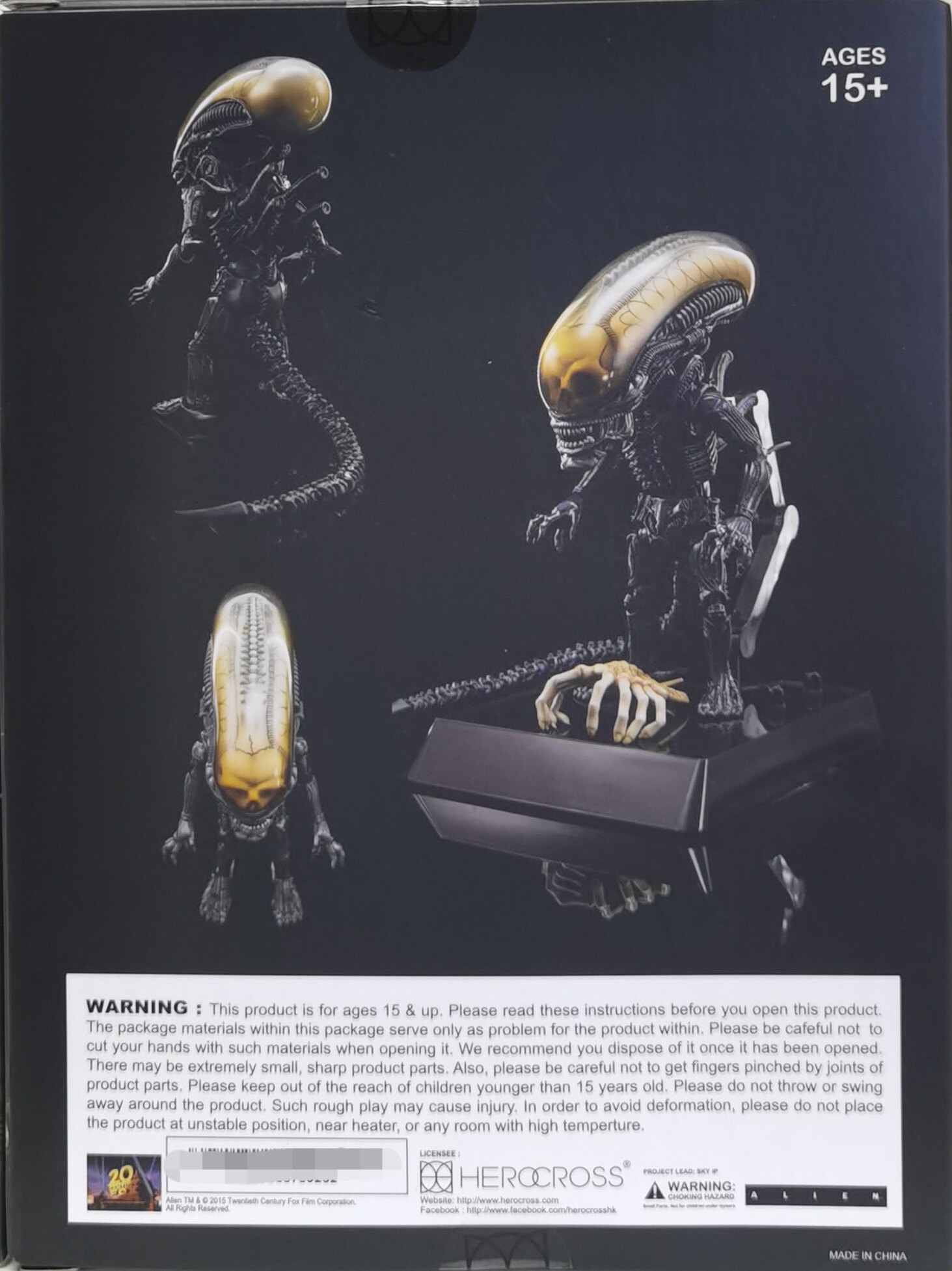 New Herocross Movie Alien Xeno - Xenomorph Kids Toys 评论和价格