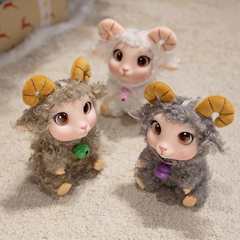 Kawaii Lamb Plush Toy Soft Vin - Kids Toys Animal 评论和价格