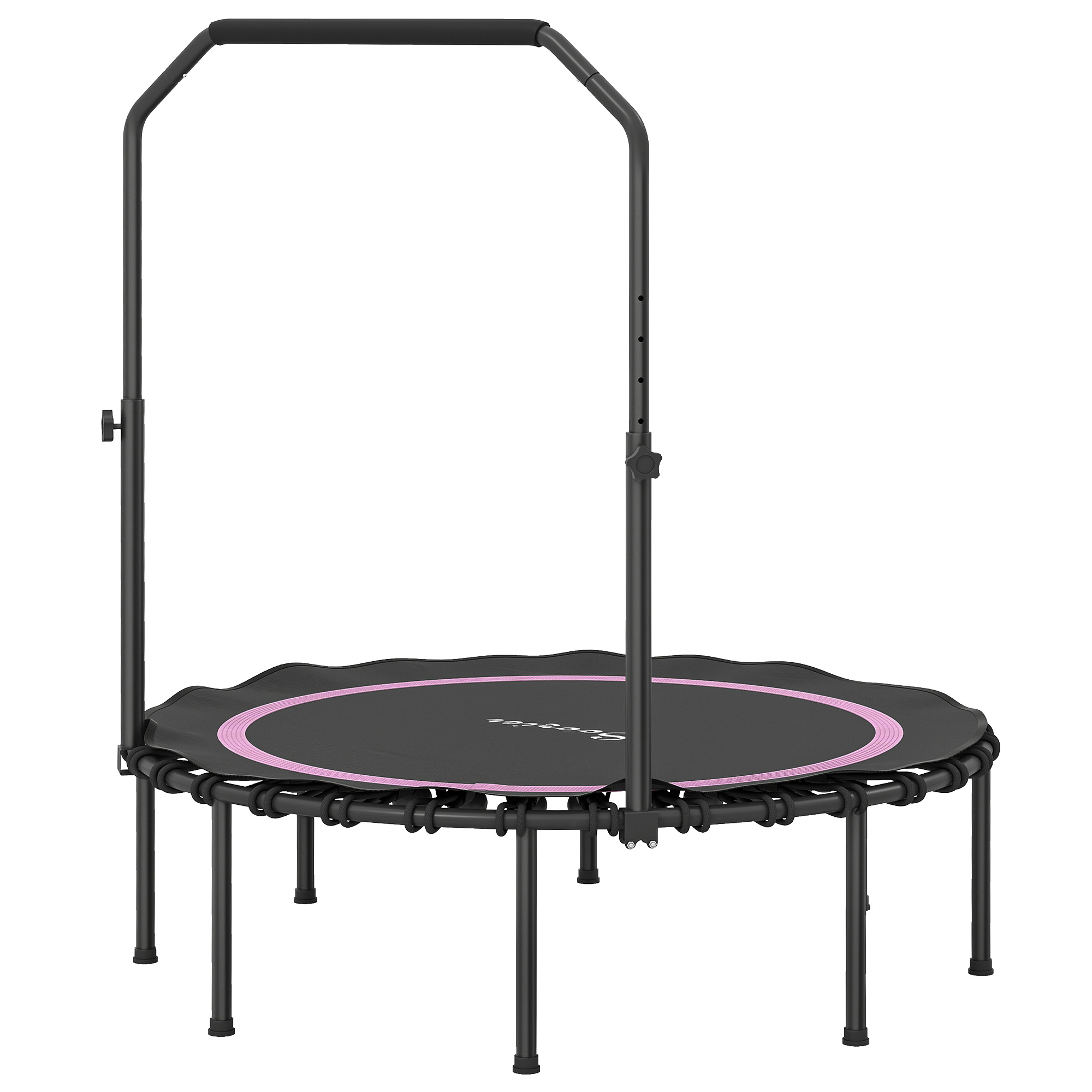 Fitness Trampoline with T-Bar  - Trampoline Mini Indoor 评论和价格