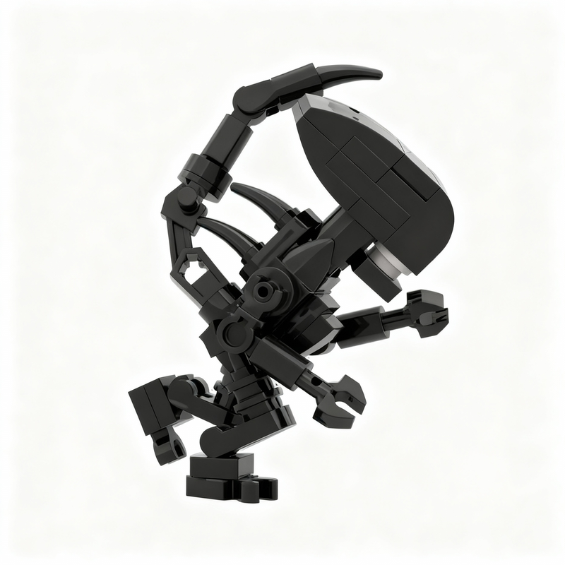 370pcs MOC Space THE ALIEN XEN - Xenomorph Kids Toys 评论和价格