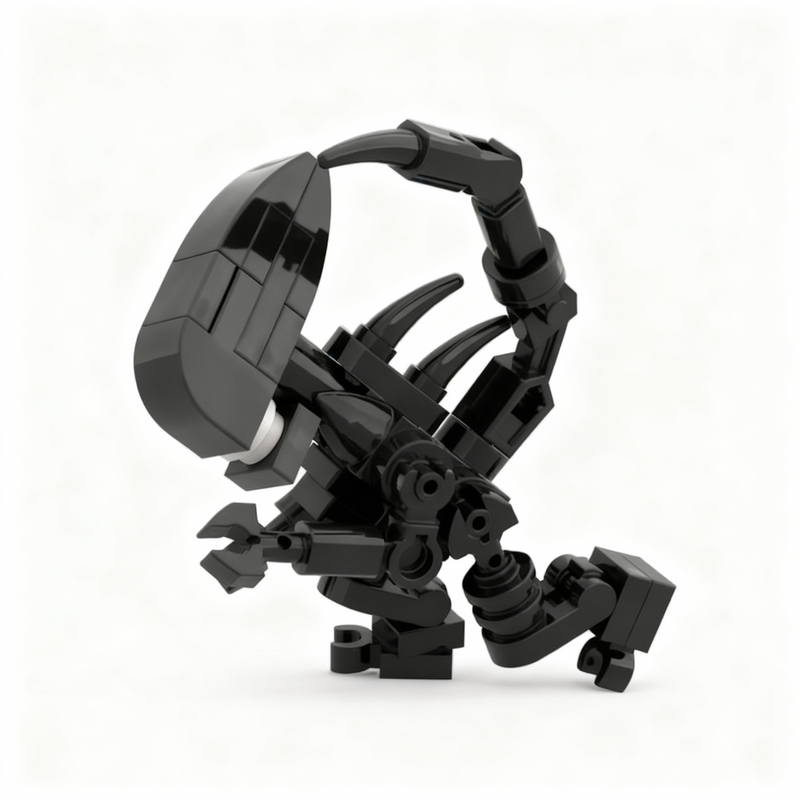 370pcs MOC Space THE ALIEN XEN - Xenomorph Kids Toys 评论和价格