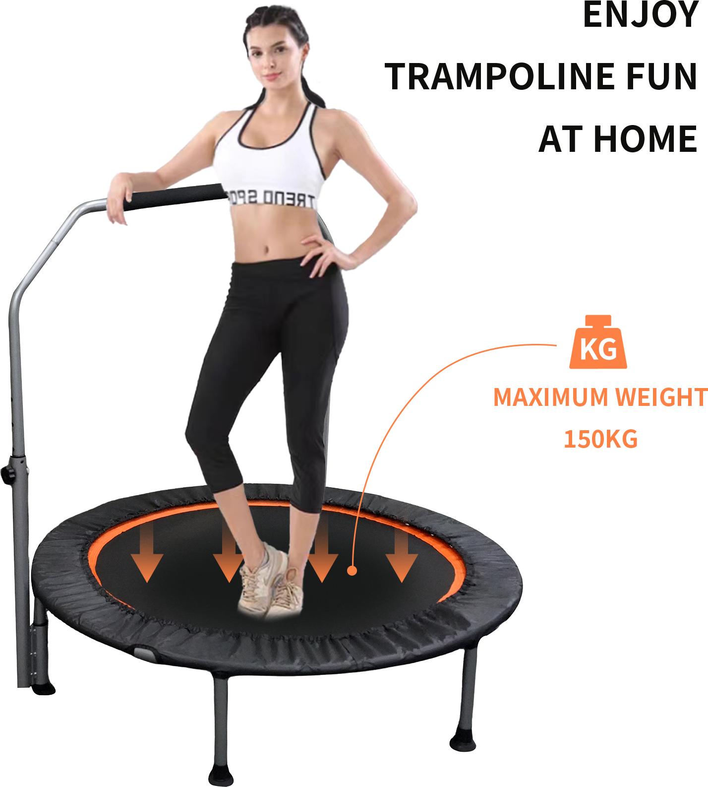 Folding Mini Fitness Trampolin - Trampoline Mini Indoor 评论和价格