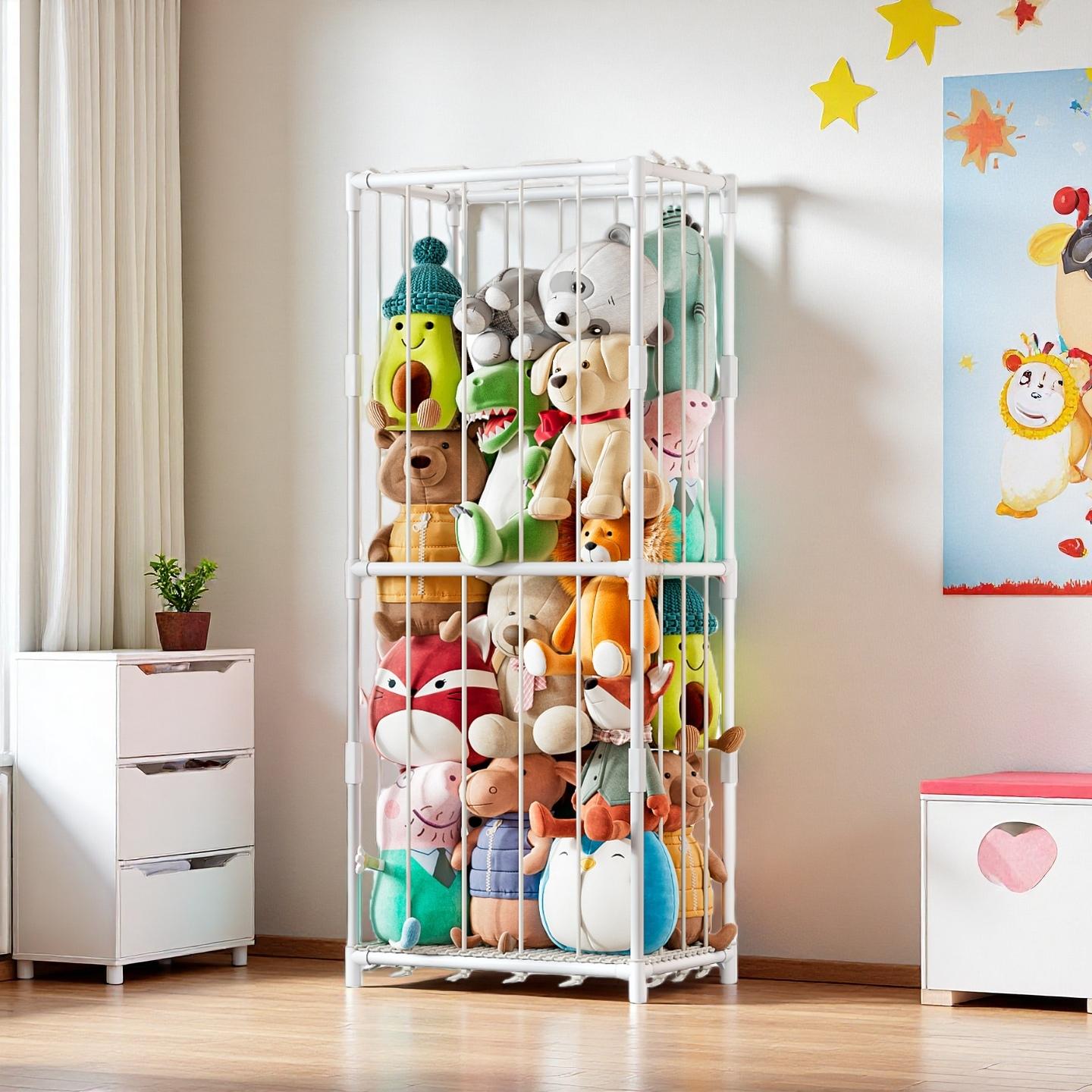 Vertical Stuffed Animal Storag - Kids Toys Animal 评论和价格