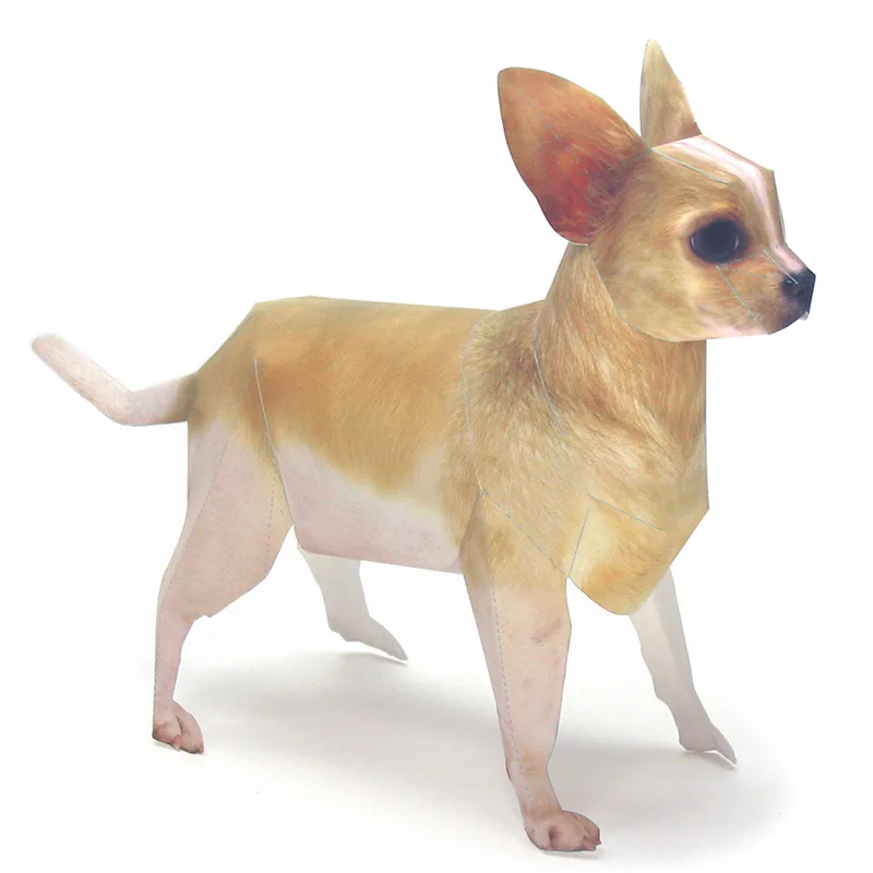 Chihuahua Dog Origami Art Pet  - Kids Toys Dog 评论和价格