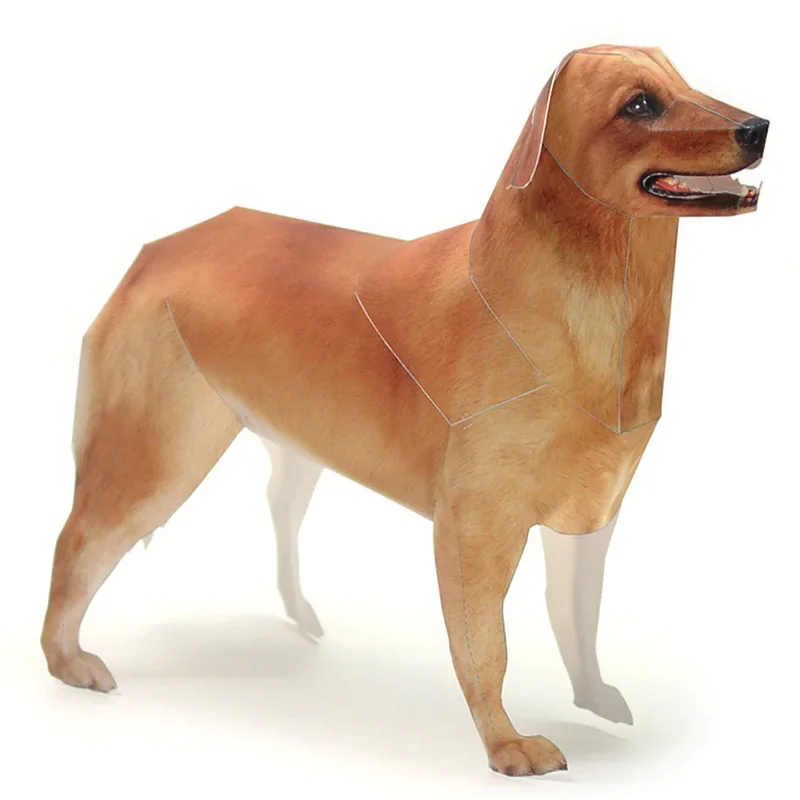Golden Retriever Dog Paper Mod - Kids Toys Dog 评论和价格