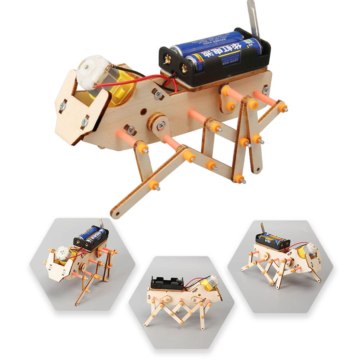 Students DIY Technology Small  - Kids Toys Dog 评论和价格