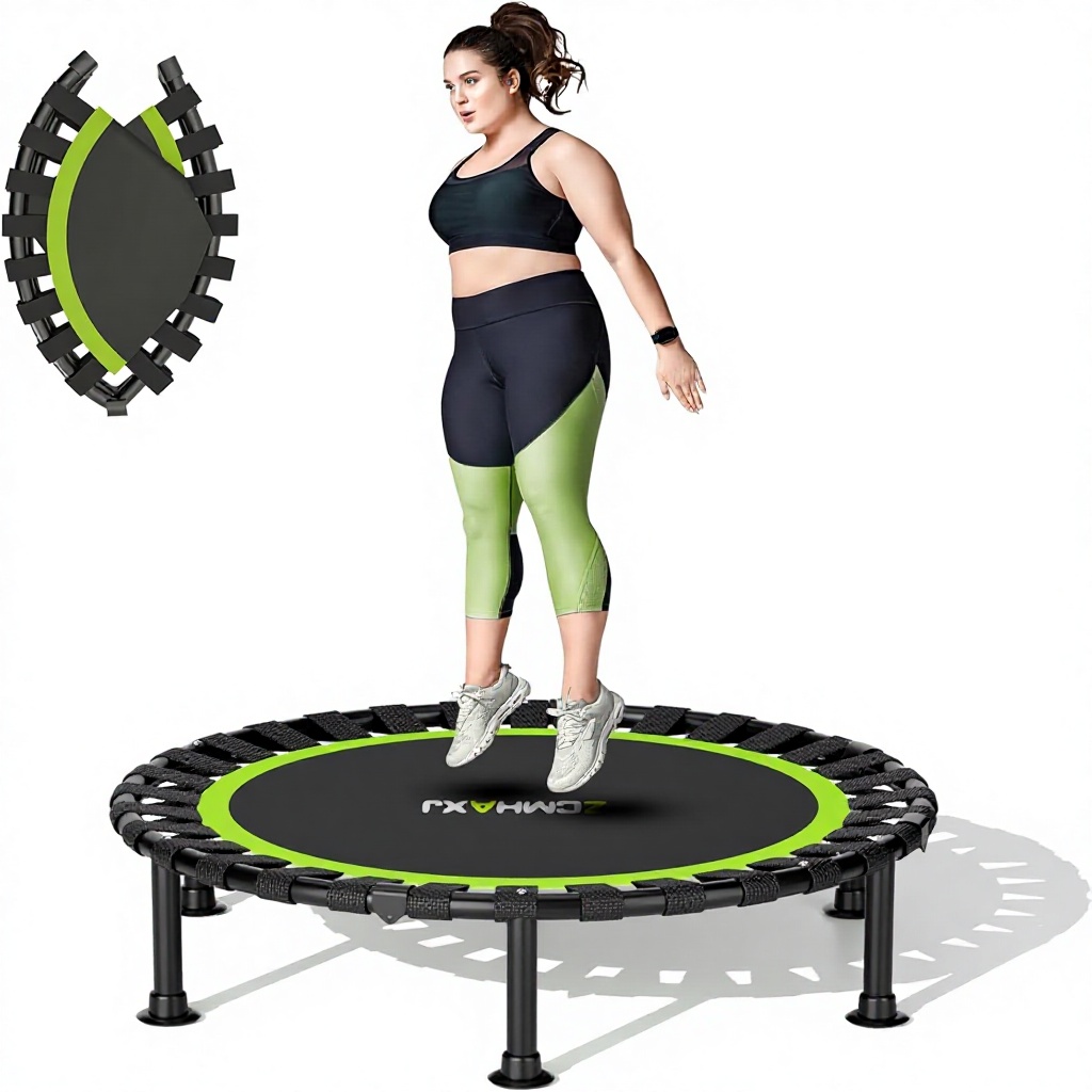 Foldable Mini Rebounder Trampo - Trampoline Mini Indoor 评论和价格