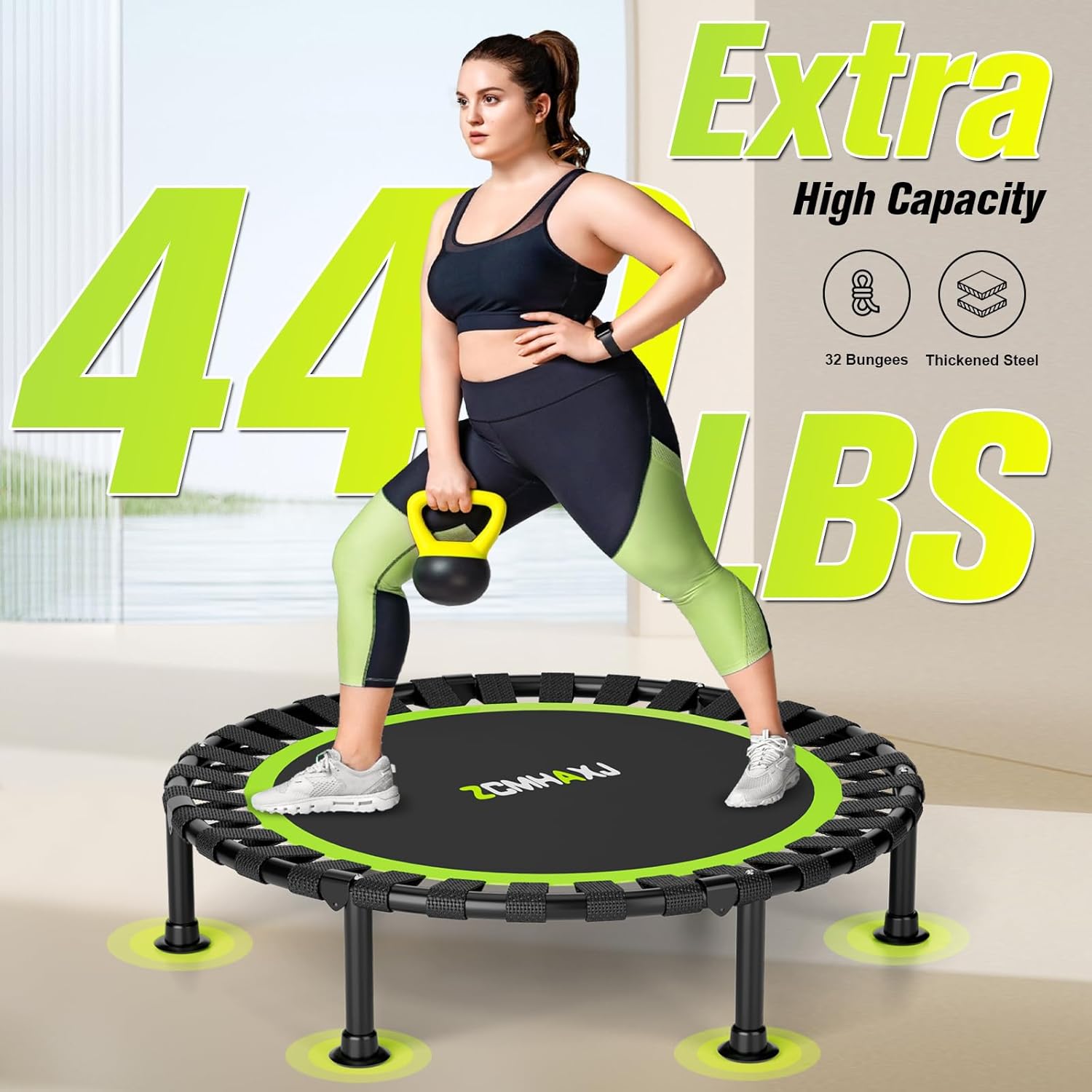 Foldable Mini Rebounder Trampo - Trampoline Mini Indoor 评论和价格