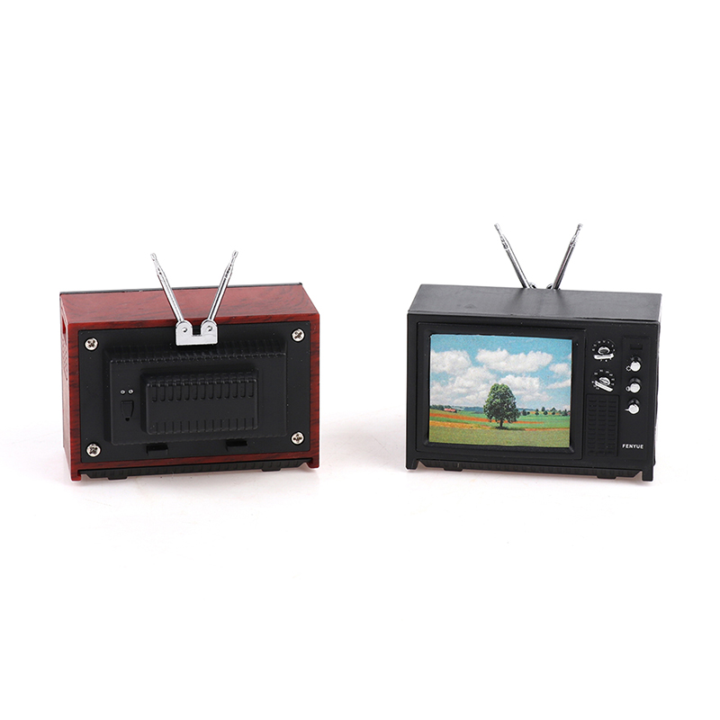 1pc 1/12 Dollhouse Mini Televi - Kids Toys Vintage 评论和价格